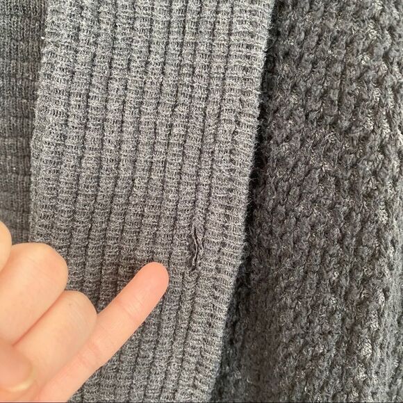 Eileen Fisher Open Front Cardigan Sweater - Picture 5 of 8